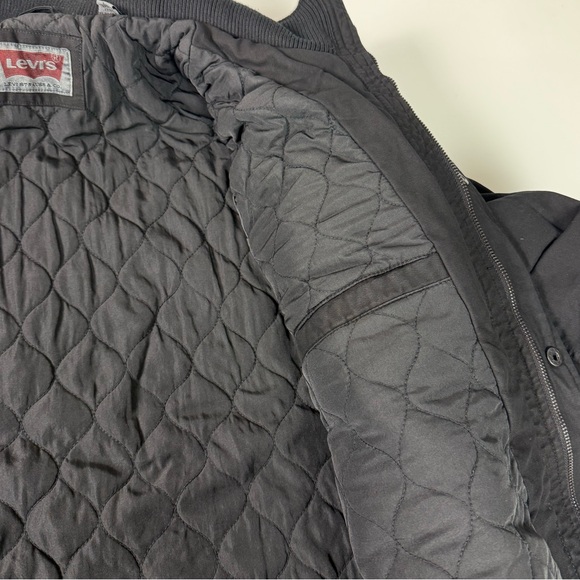 Levi’s Cotton Shell Military Style Moto Field Jacket NWT New - Picture 7 of 10